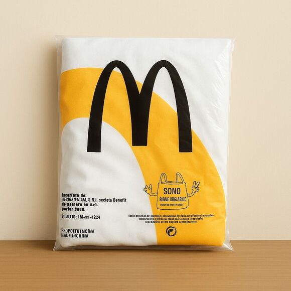 McDonald’s “Stay Fresh” Beach Towel | Italy 2025 Exclusive | Rare Collectible | - Picture 1 of 3